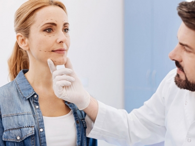 It is a plastic operation applied to person whose tip of the jaw is further from the nose.